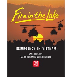 Fire in the Lake Brettspill 3rd Printing